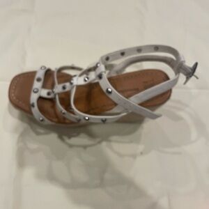 White Strappy Sandals